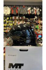 MT KASK FF126 STINGER 2 PURE A1 PARLAK(ŞEFFAF VİZÖRLÜ)