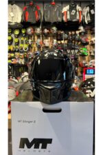 MT KASK FF126 STINGER 2 PURE A1 PARLAK(ŞEFFAF VİZÖRLÜ) - Görsel 5