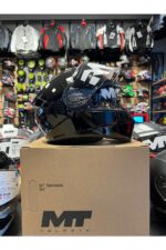 MT KASK FU935SV GENESIS SV PURE A1 PARLAK SIYAH ÇENE AÇILIR - Görsel 2