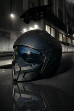 X1-x Seul Kask Matt Black (Aynalı Vizör)