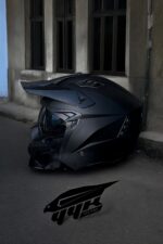 X1-x Seul Kask Matt Black (Aynalı Vizör) - Görsel 4