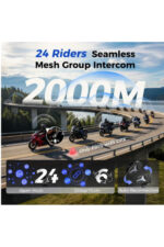 CP-X Mesh Motosiklet İnterkomu MESH - Görsel 5
