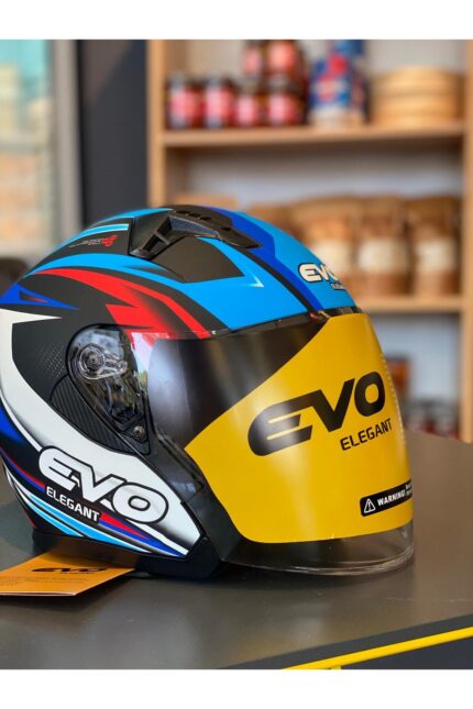 Evo Çenesiz Güneş Vizörlü Kask