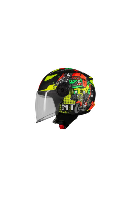 KASK GENÇ LITE DINO A1 MAT ÇOCUK KASKI