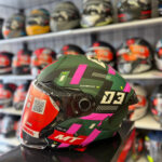 KASK MT COSMO SV SERGIO GARCIA D18 MAT PEMBE/YEŞİL