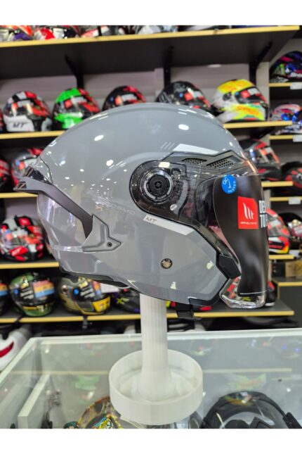 Cosmo SV Solid A2 Nardo Gri Açık Kask