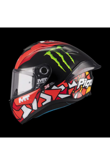 KASK TARGO S PIQUERAS B5 PARLAK KIRMIZI