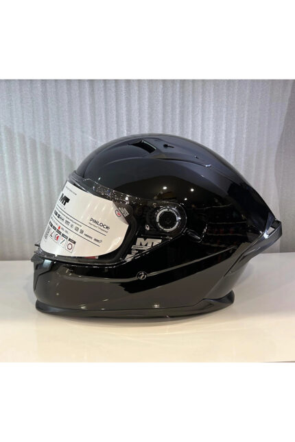 KASK MT BRAKER SV PURE A1 PARLAK SİYAH