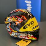 Evo full face güneş vizörlü kask