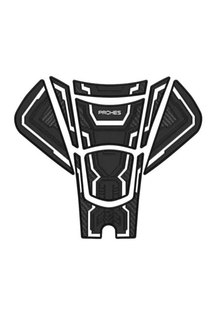 HONDA PCX 2025-2026 KAUÇUK TANKPAD TAKIMI BEYAZ