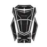 HONDA PCX 2021-2024 KAUÇUK TANKPAD TAKIMI GRİ