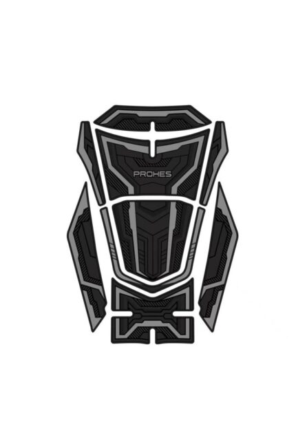 HONDA PCX 2021-2024 KAUÇUK TANKPAD TAKIMI GRİ