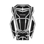 HONDA PCX KAUÇUK TANKPAD SETİ BEYAZ (2021-2024) MODEL