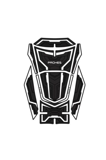 HONDA PCX KAUÇUK TANKPAD SETİ BEYAZ (2021-2024) MODEL